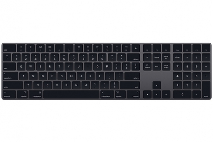 Black keyboard magic full size keycap