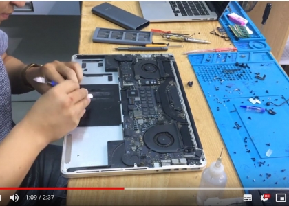 Replace new battery macbook pro 2015