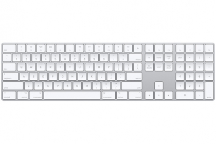 white magic keyboard full size 